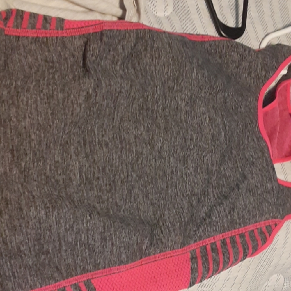 Tank top pink grey